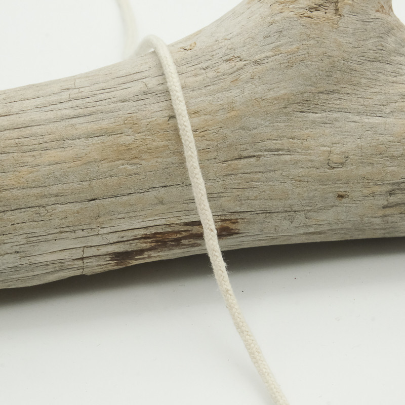 2.5mm Cotton Braided Cord - Maison Klem